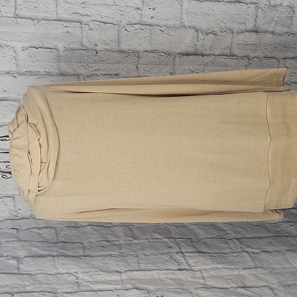 Boston‎ Proper Cream Ruffle Cardigan Large - Picture 6 of 8